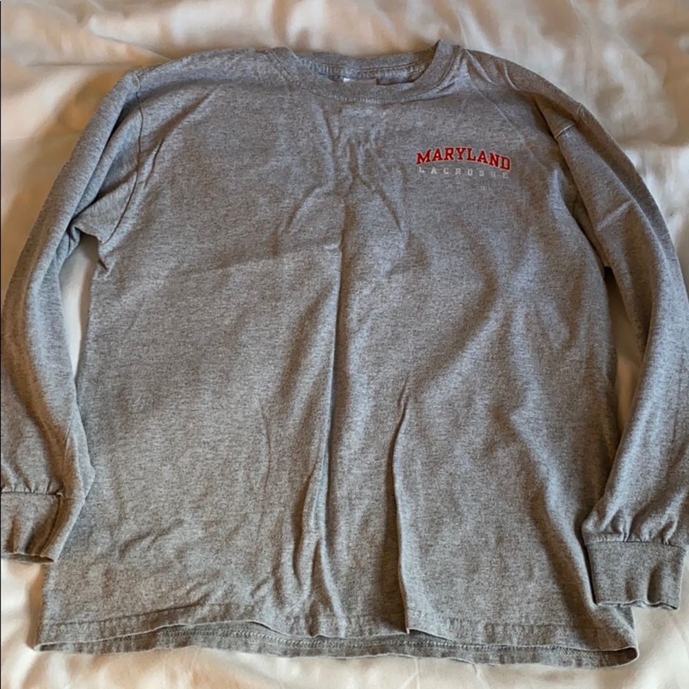 maryland lacrosse long sleeve